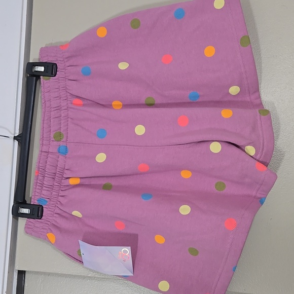 Disney 100 Wonderful World of Color Shorts w/ Colorful Polka Dots Size Med NWT - Picture 4 of 7